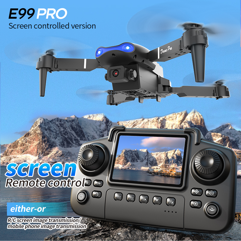 Drone Racing Camera - E99 PRO Drone Screen Control Aerial