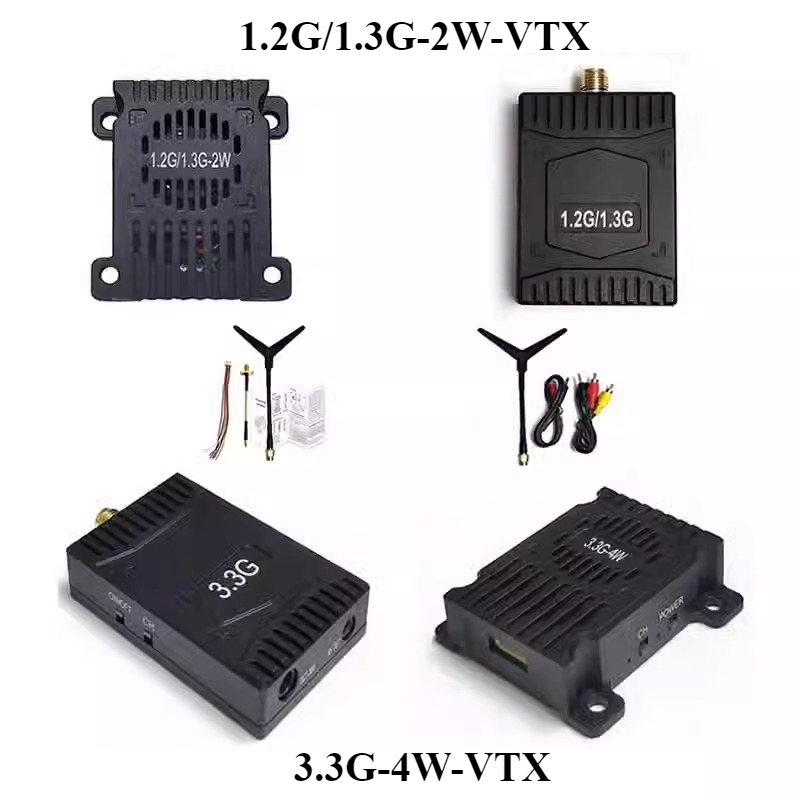 3.3G 4W/6W  FPV VTX VRX Transm - огляд і ціна Drone Racing Transmitter