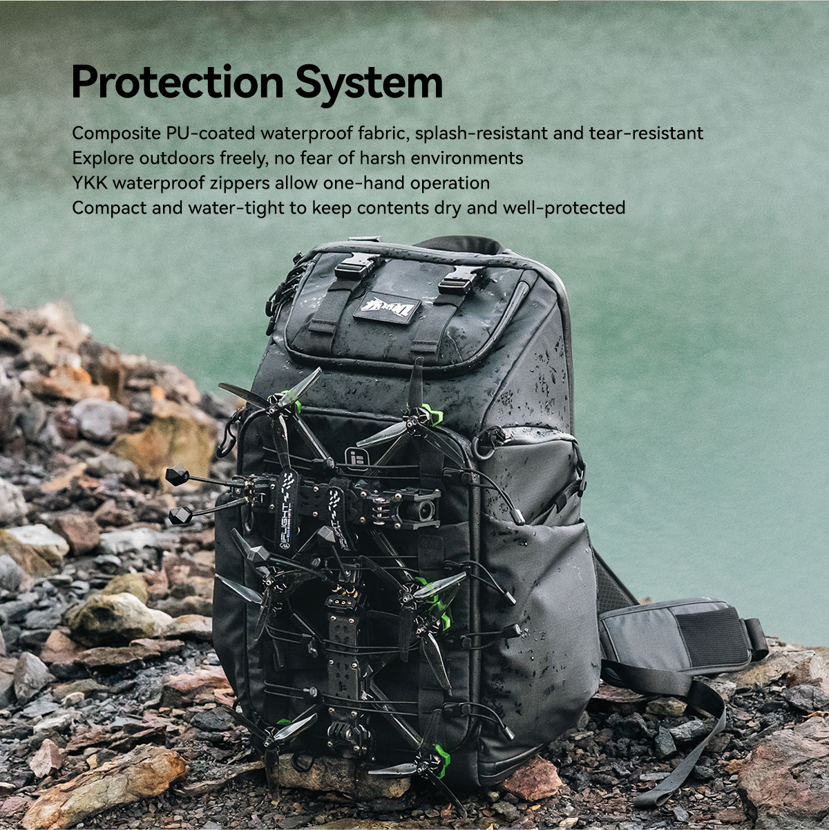 FPV Drone Backpack V2 540X380X - огляд і ціна Drone Racing Goggles