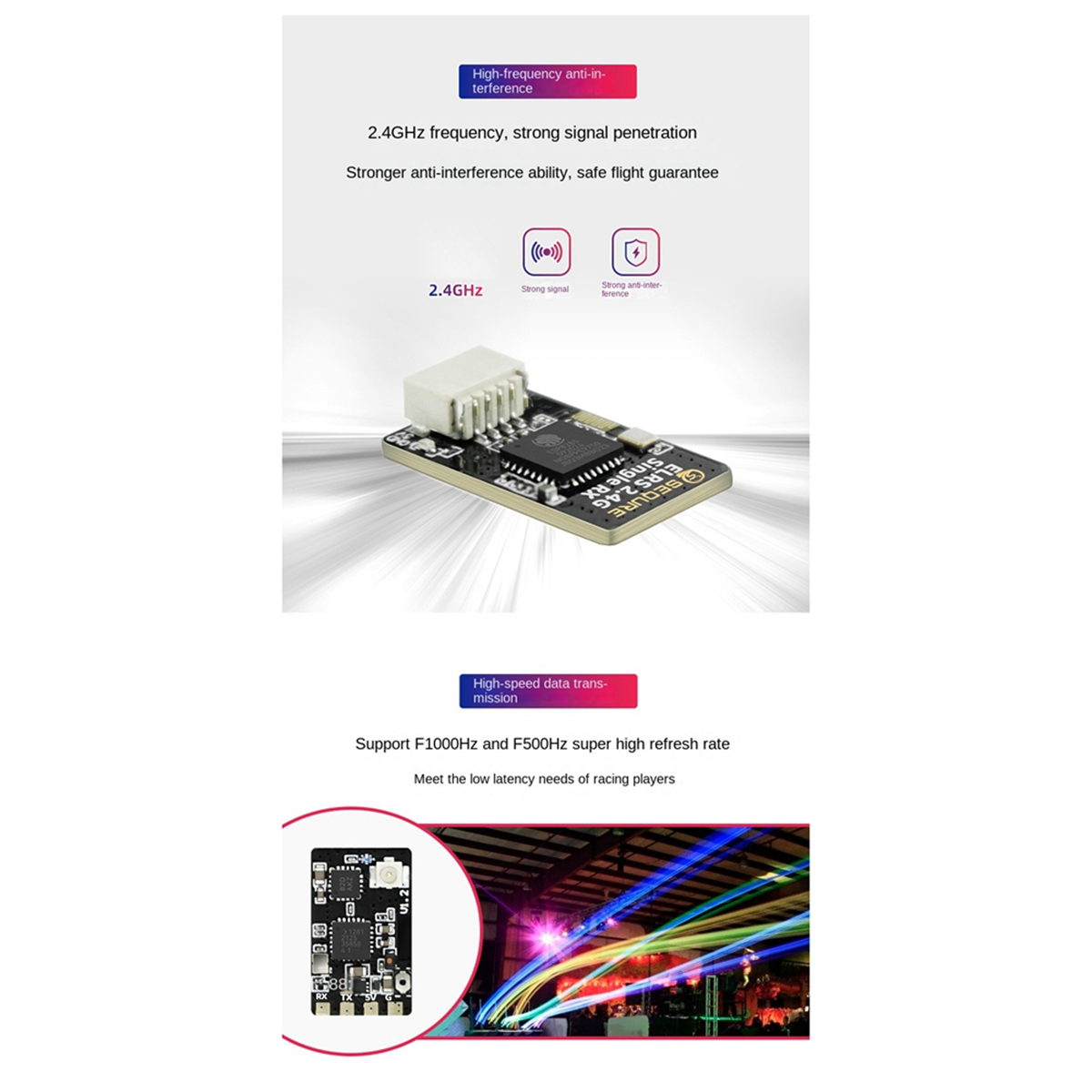A56G-SEQURE ELRS 2.4GHz Single - огляд і ціна Drone Racing Charger