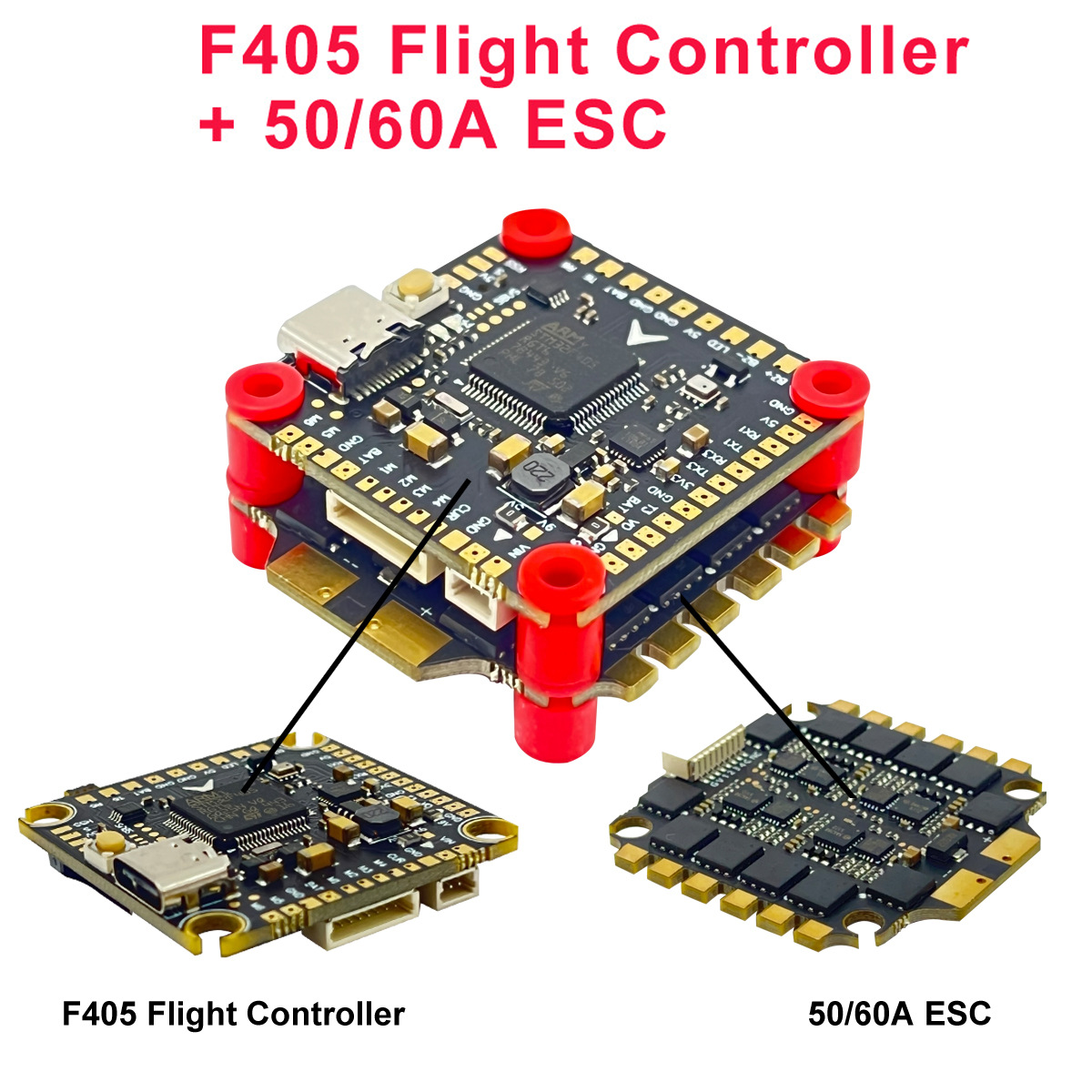 ASHWING F405 V3 Flight Control - огляд і ціна Drone Racing Flight Controller