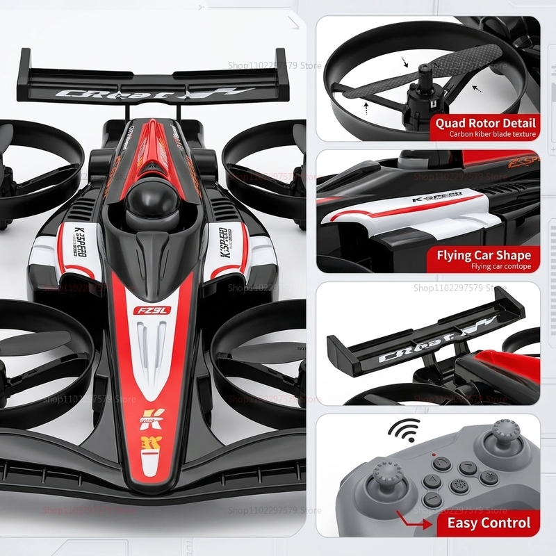 Mini RC Flying Car Transformab - огляд і ціна Drone Racing Flight Controller