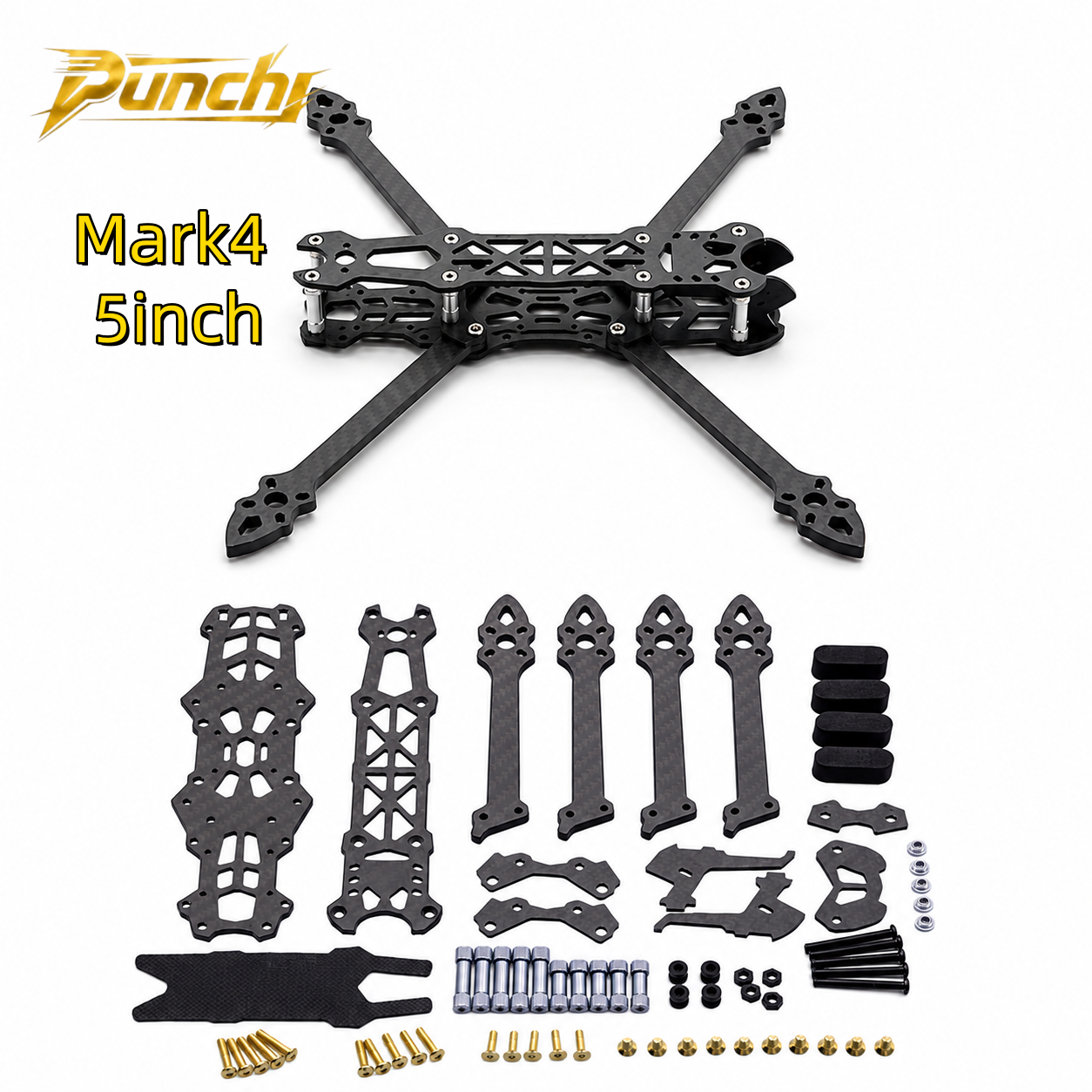 Mark4 5inch FPV Carbon Fiber F - огляд і ціна Drone Racing Frame