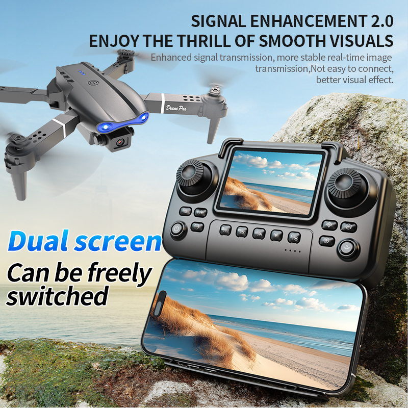 E99 PRO Drone Screen Control A - огляд і ціна Drone Racing Camera