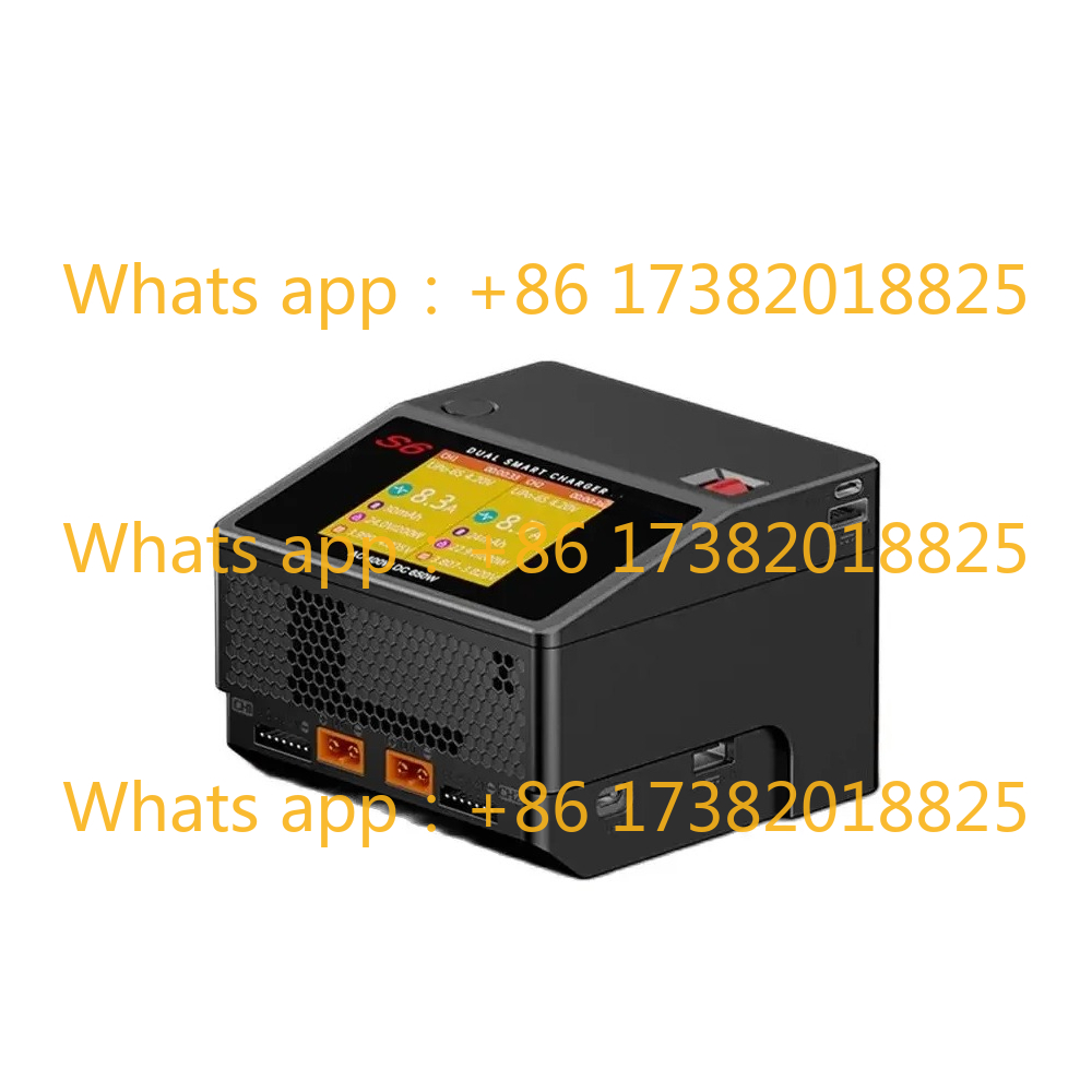 S6 AC 400W 15A DC 2X325W Chann - огляд і ціна Drone Racing Charger